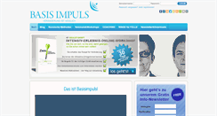 Desktop Screenshot of basis-impuls.de